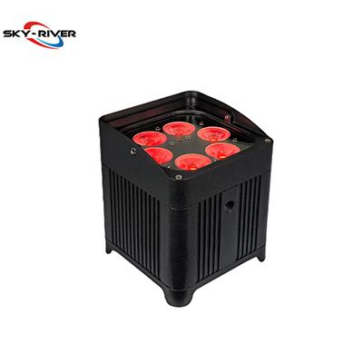 IP65 6PCS 20W Magnet Charge Battery Par Light